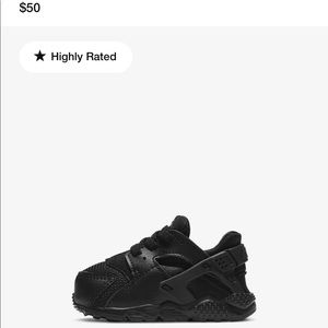 Baby Nike Huarache Run - Size 8